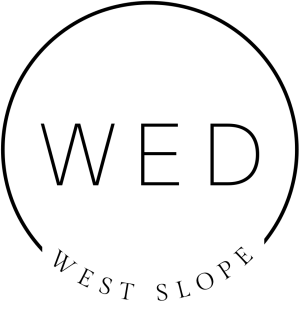 WEDwestslope | clear circle logo