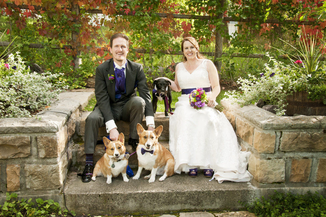 September Wedding at Secret Garden B&B in Ouray